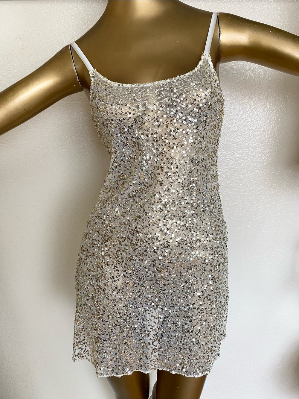 Free People Intimately Second Skin Sequin Slip
